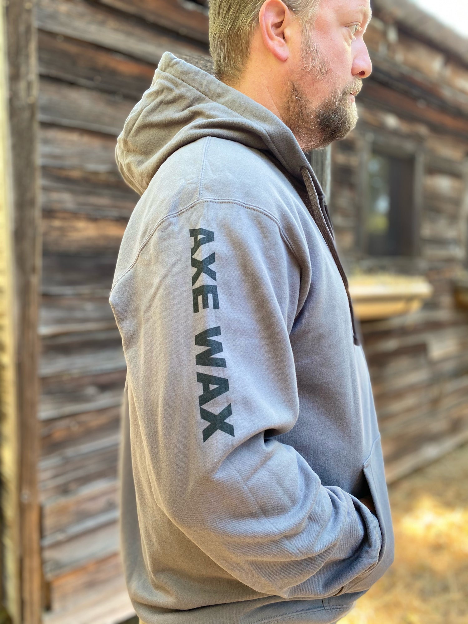 Axe Wax Logo T-shirt Men's - Silver